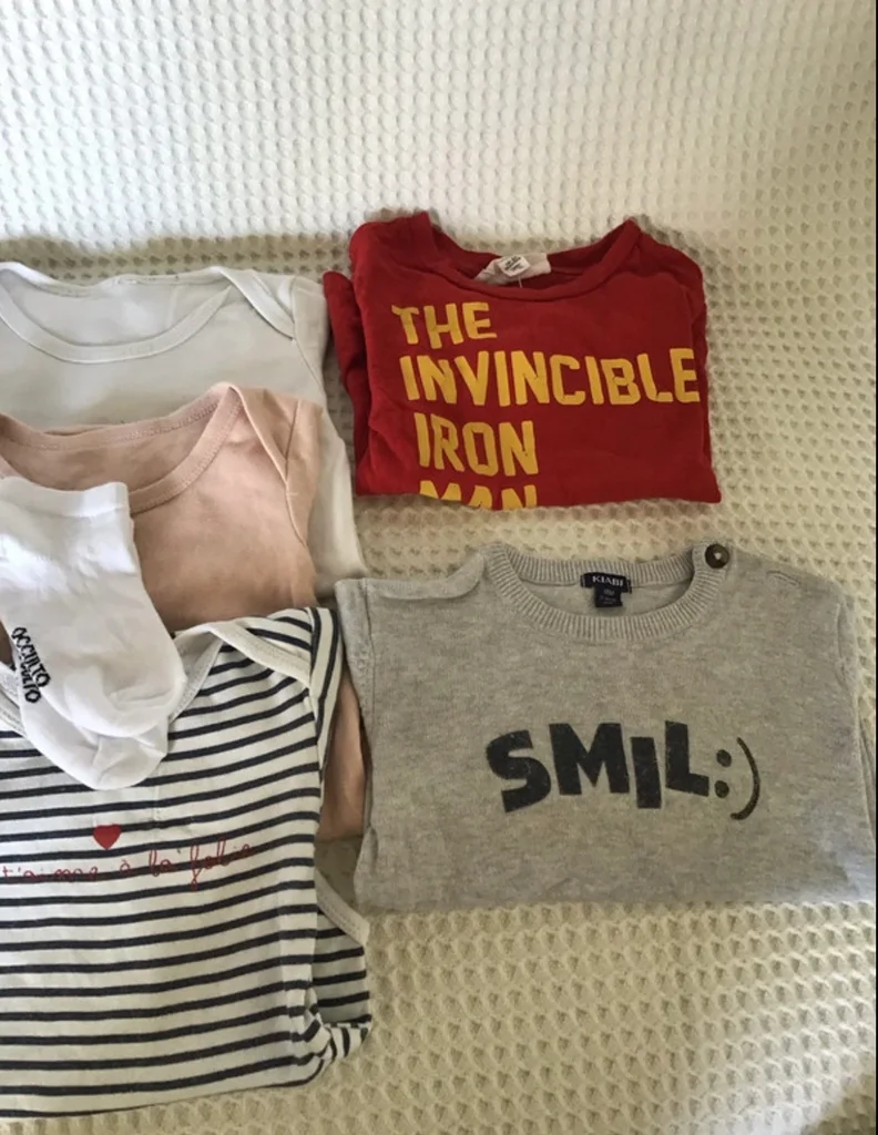 🔥-20%🔥 Lot bodies pull bébé Gap Manon&Valentin taille 12/18 – photo 10